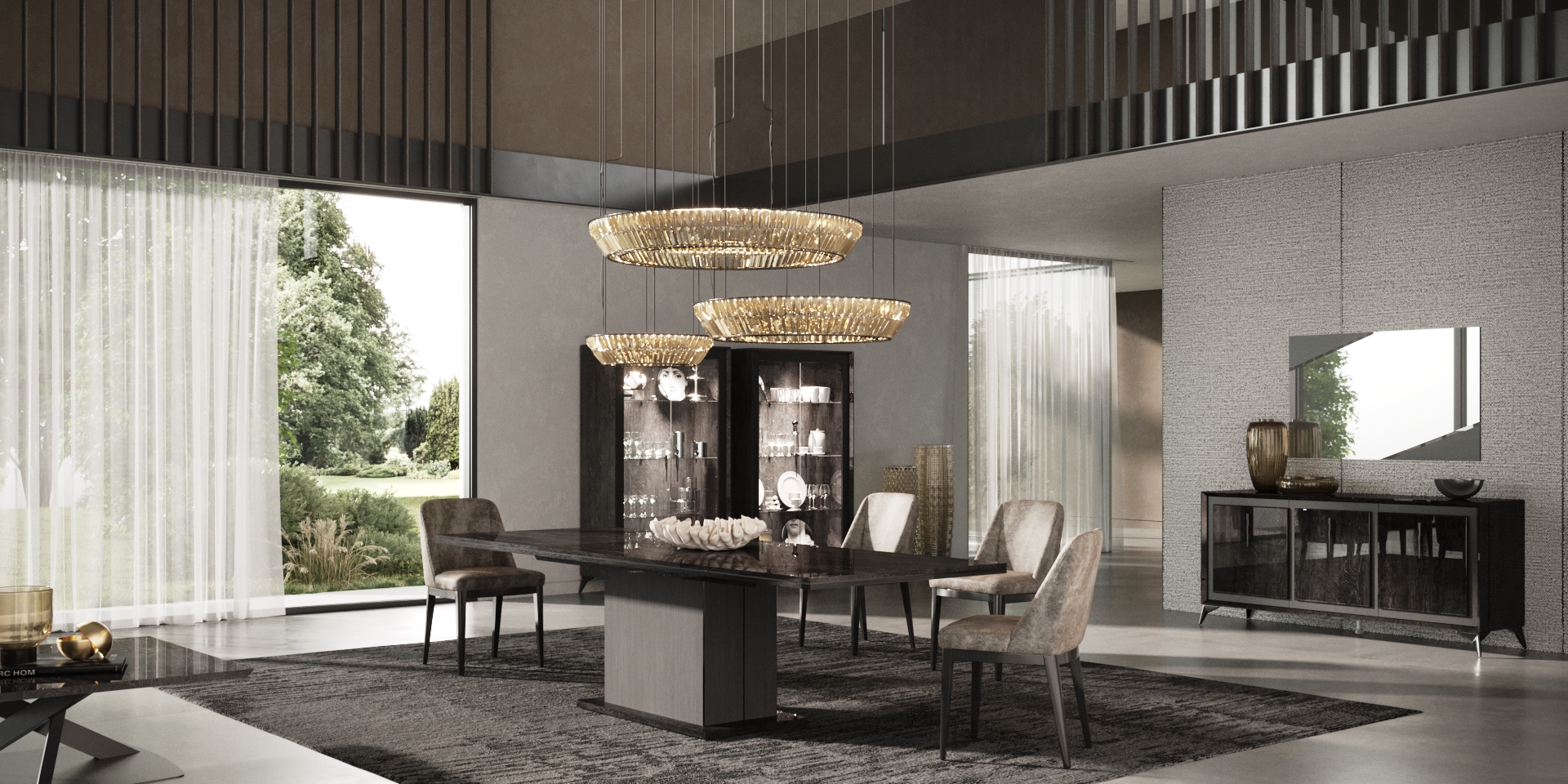 Krystal 2 Door Vitrine - Thumbnail 5