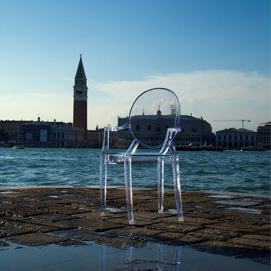 Louis Ghost Dining Chair - Thumbnail 4