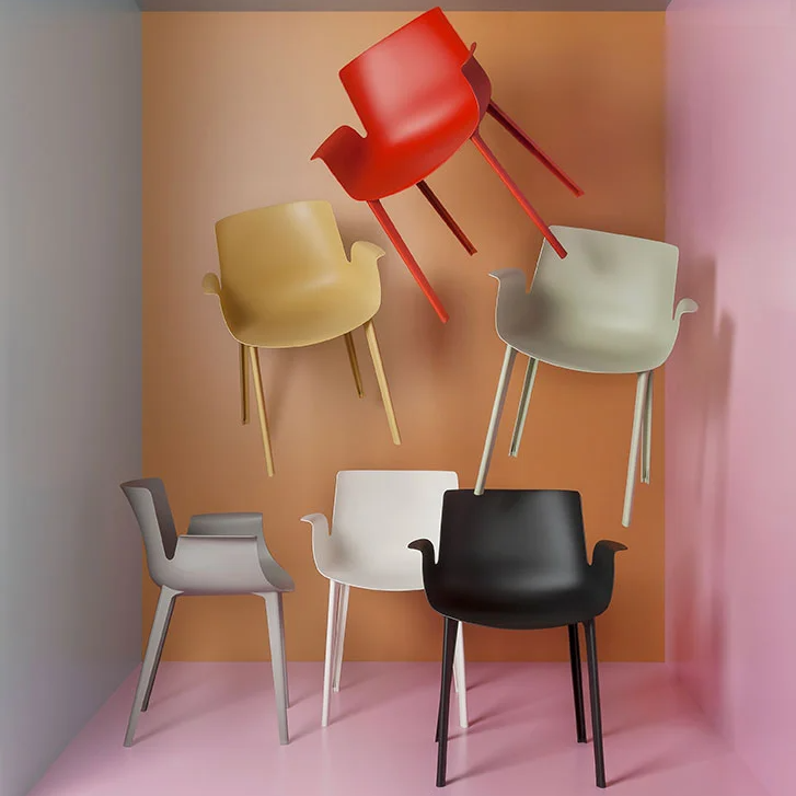 Kartell Piuma Dining Chair - Thumbnail 4