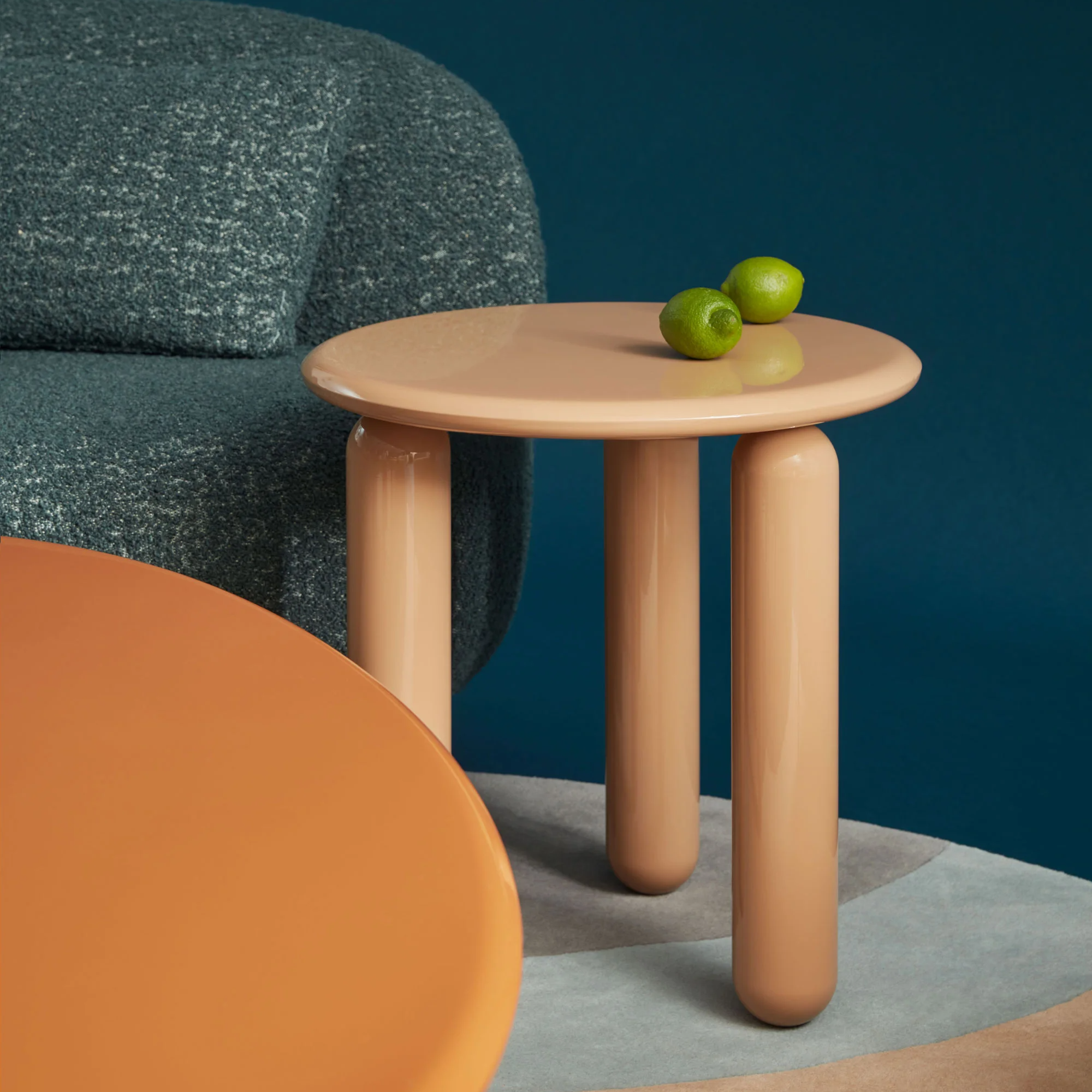 Kartell UNDIQUE MAS Modern Side Tables - Thumbnail 3