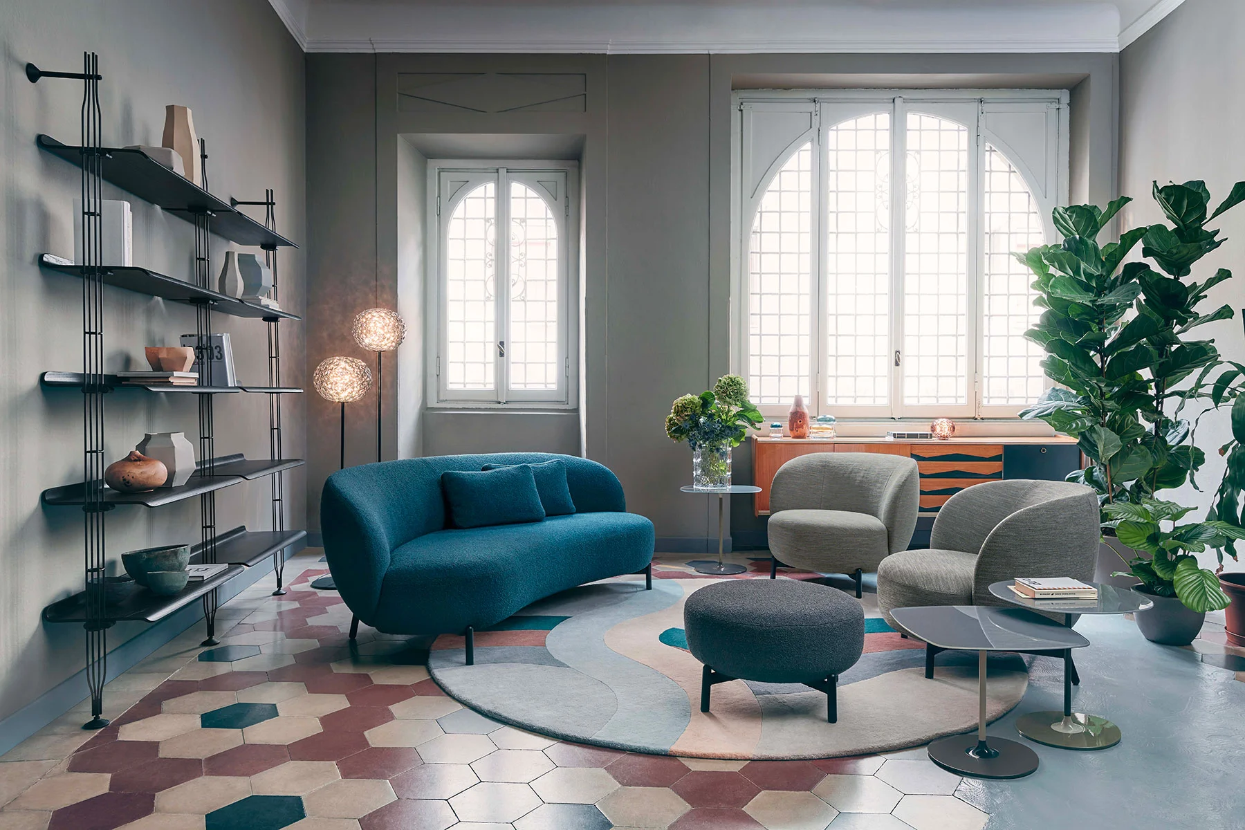 Kartell Lunam Curved Sofa