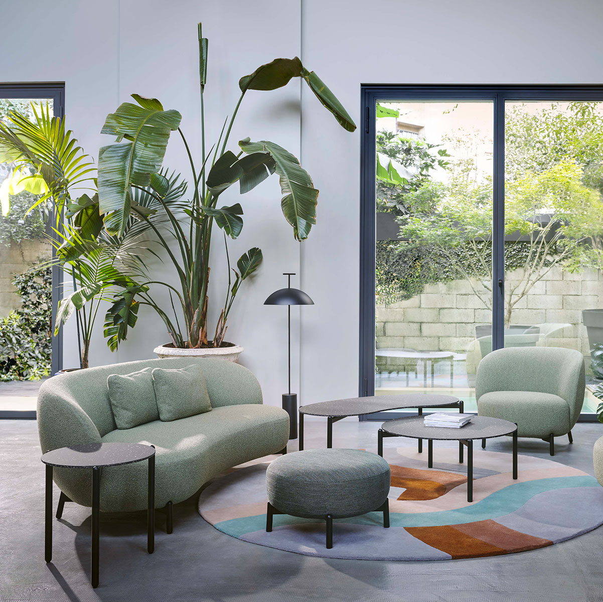 Kartell Lunam Curved Sofa - Thumbnail 2