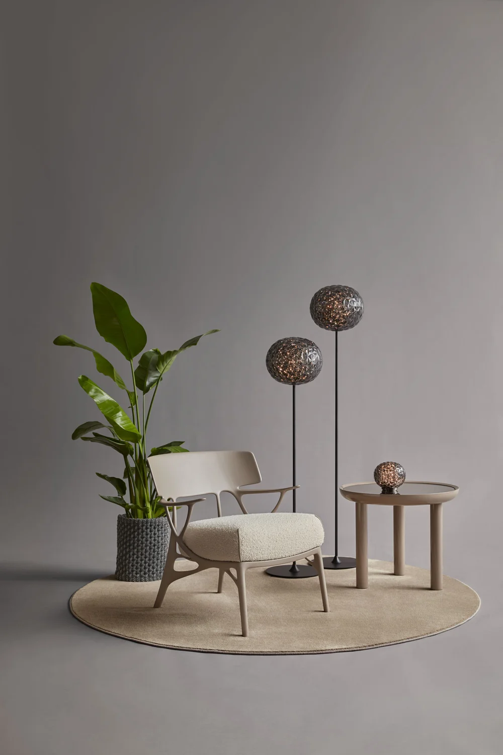 Kartell A.I. LOUNGE Armchair by Philippe Starck - Texture - Thumbnail 5