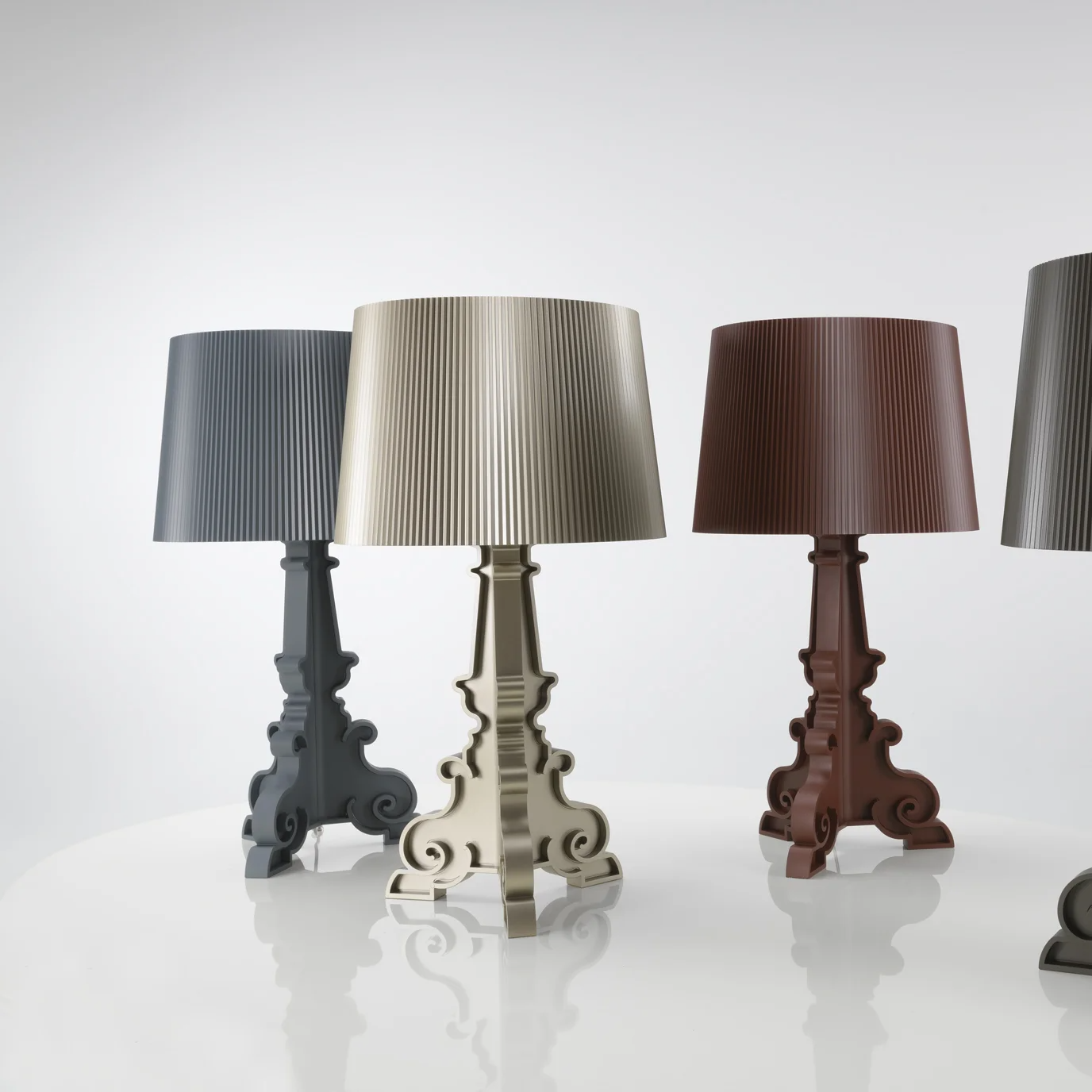 Kartell Bourgie Table Lamp by Ferruccio Laviani - Thumbnail 3