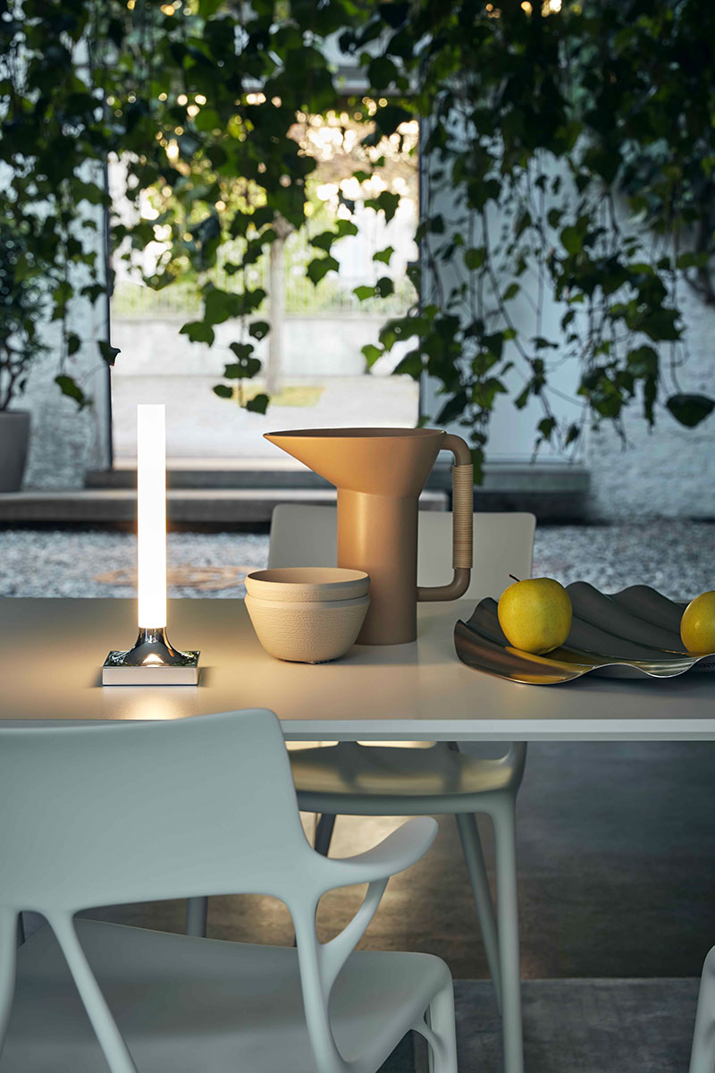 Kartell Goodnight Rechargeable Candle Table Lamp - Thumbnail 3