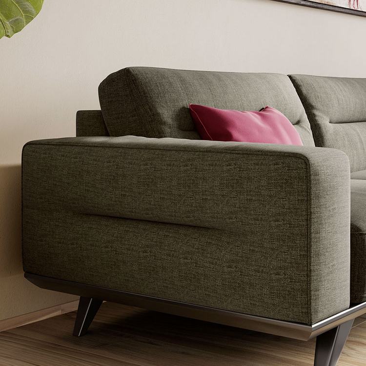 Adrenalina Fabric Sofa Sectional by Natuzzi Editions