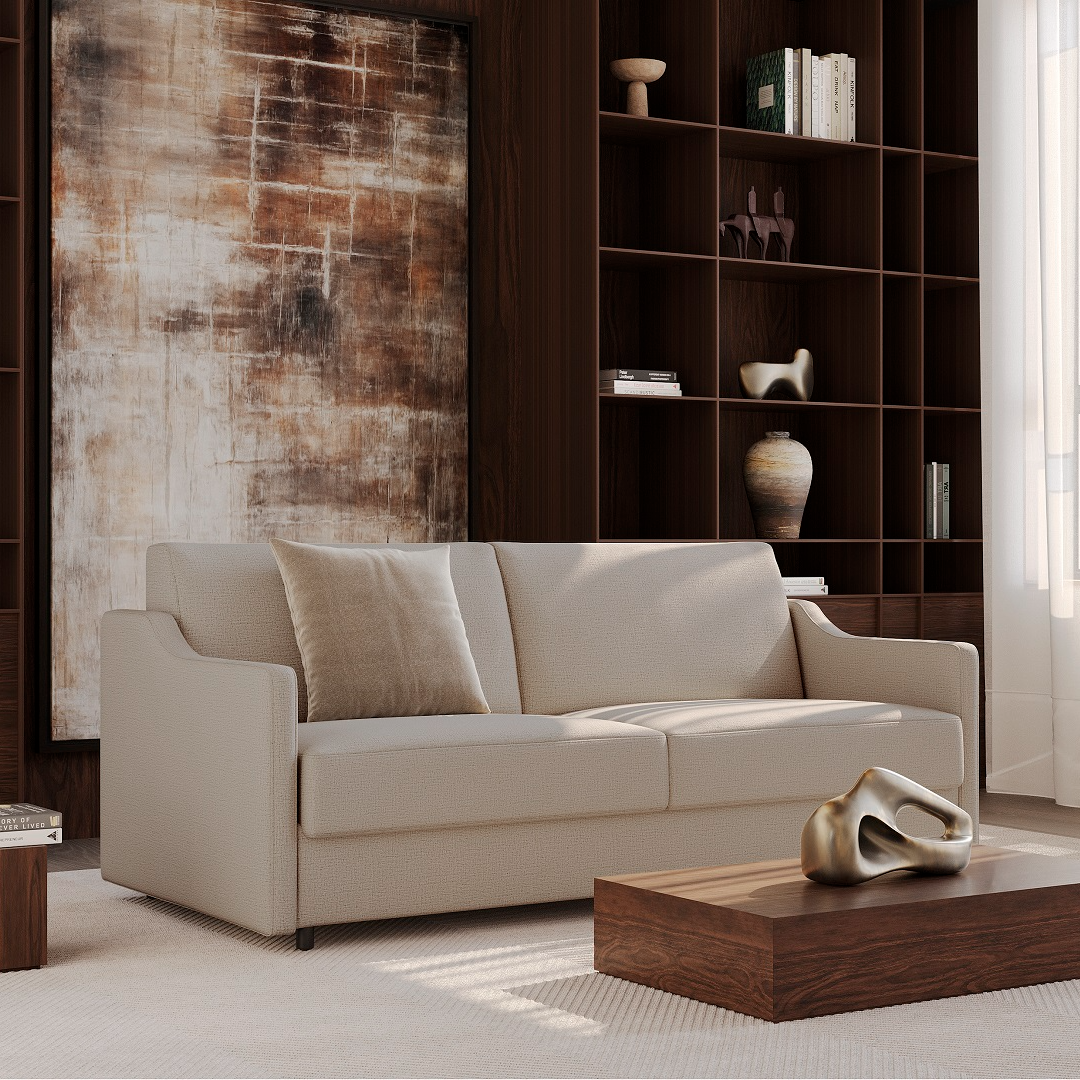 Carnell Sofa Bed with Slope Arms