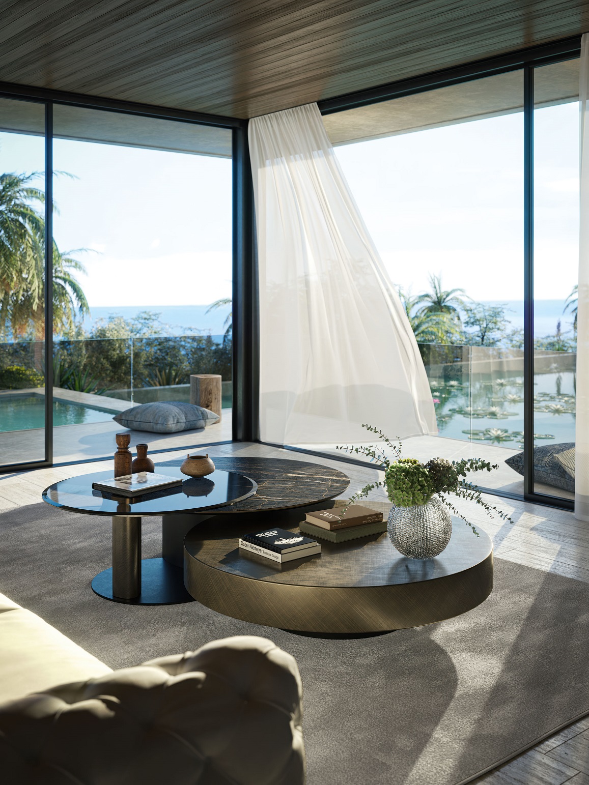 Cattelan Italia Arena Keramik Bond Coffee Table - Thumbnail 4