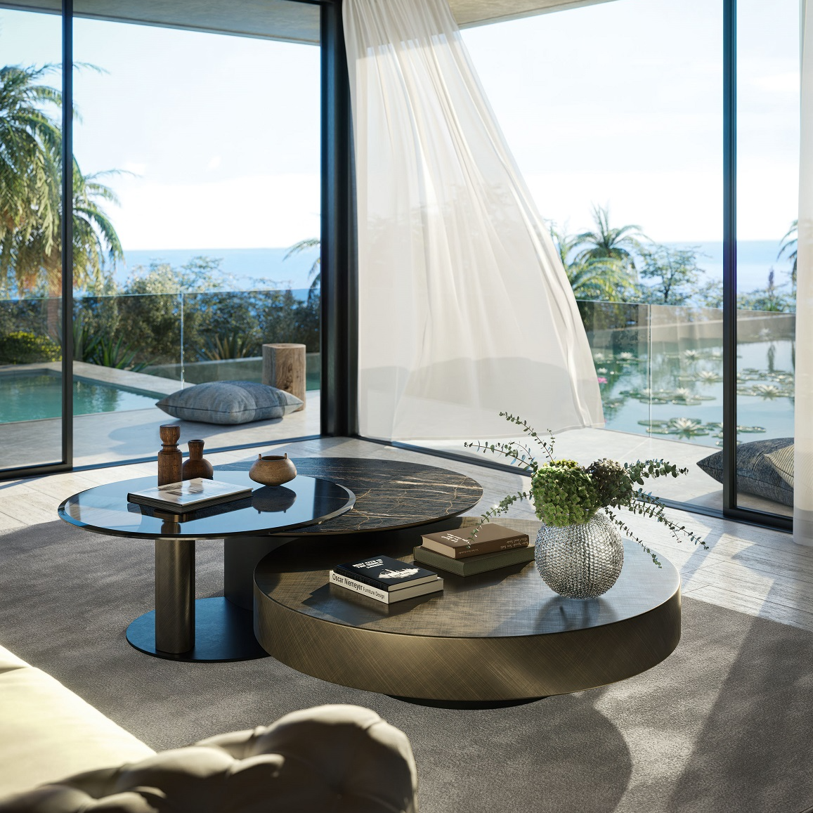 Cattelan Italia Arena Keramik Bond Coffee Table - Thumbnail 5