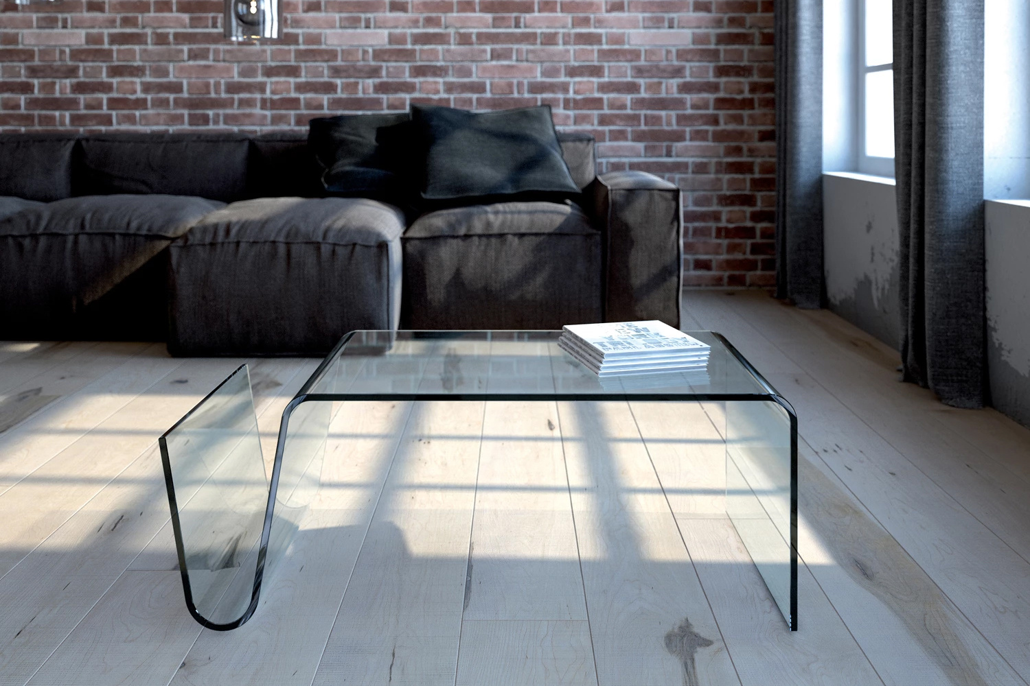 Tonin Casa Line Coffee Table - Thumbnail 3