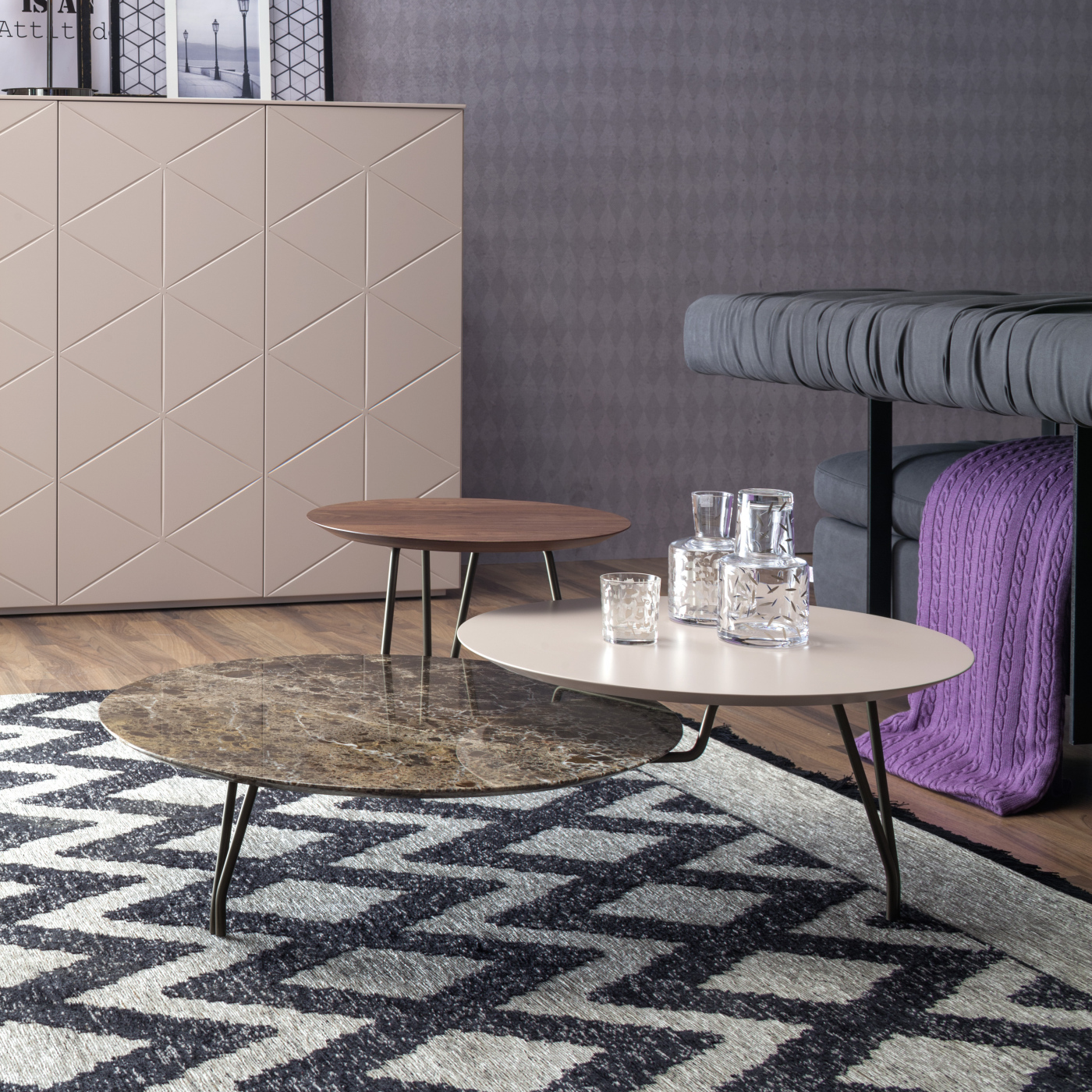 Tonin Casa Log Coffee Table - Thumbnail 3