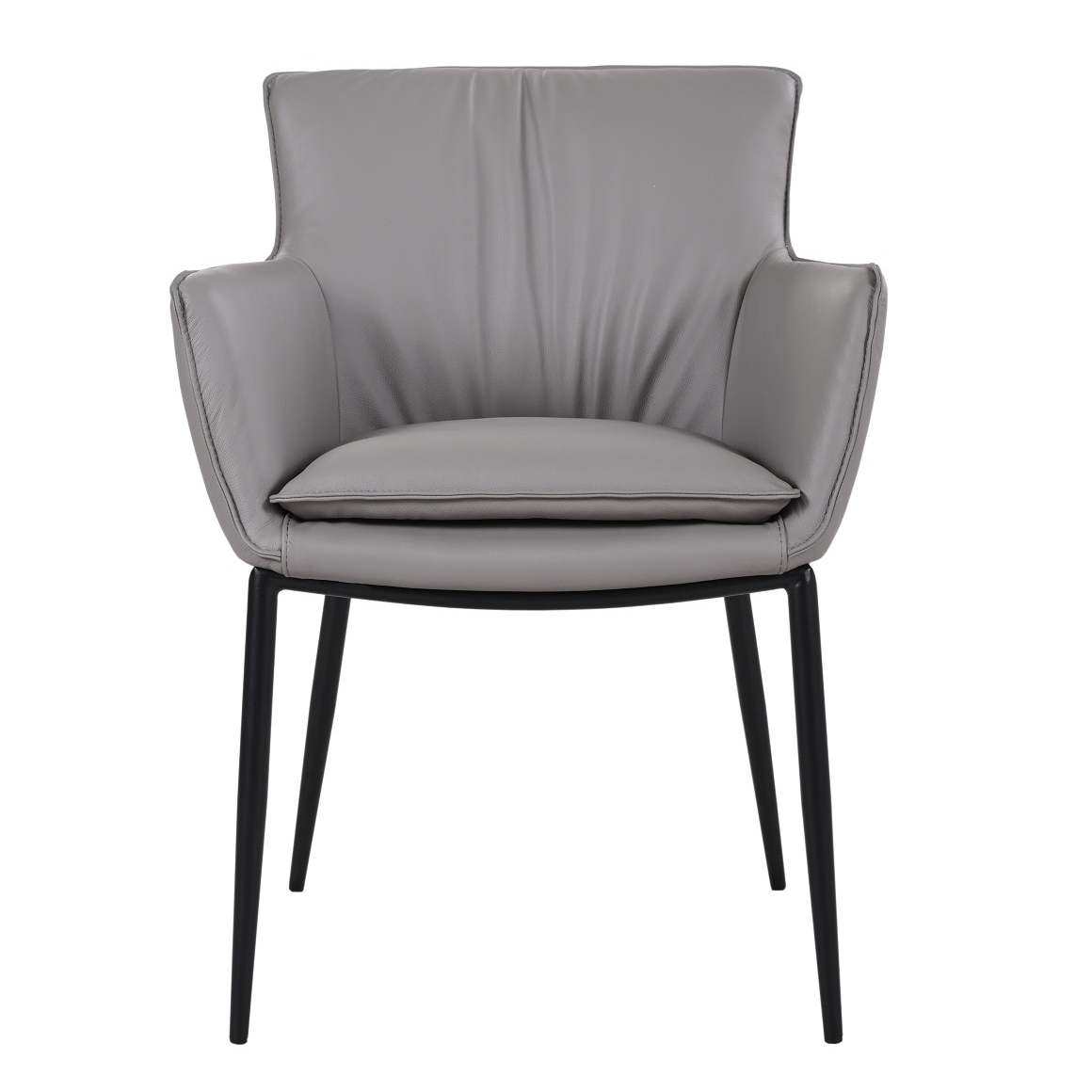 Kani Armchair- Model 61229M - Grey 821 Front.jpg