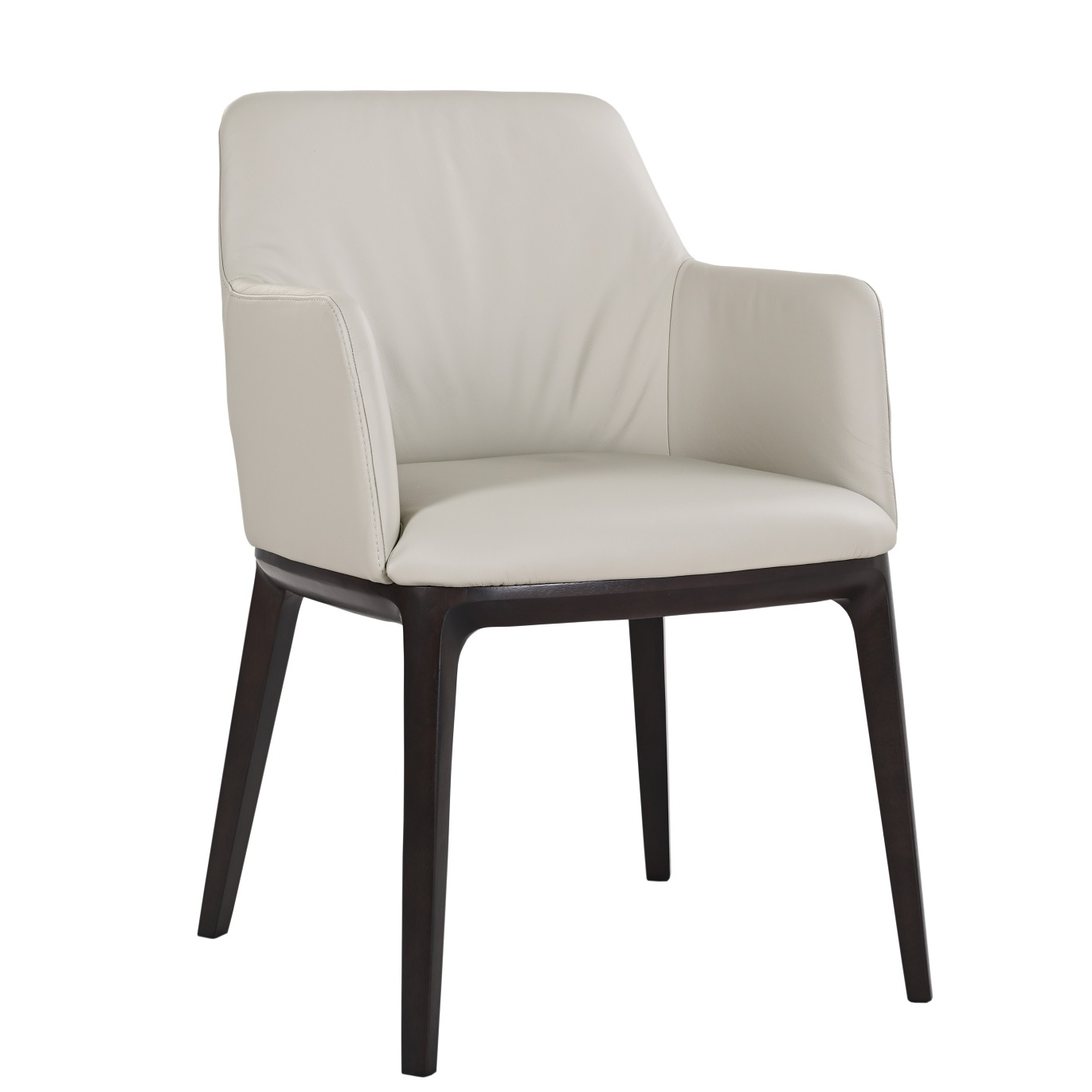 Osaka Armchair Model 1850M - Light Grey 820 Side.jpg