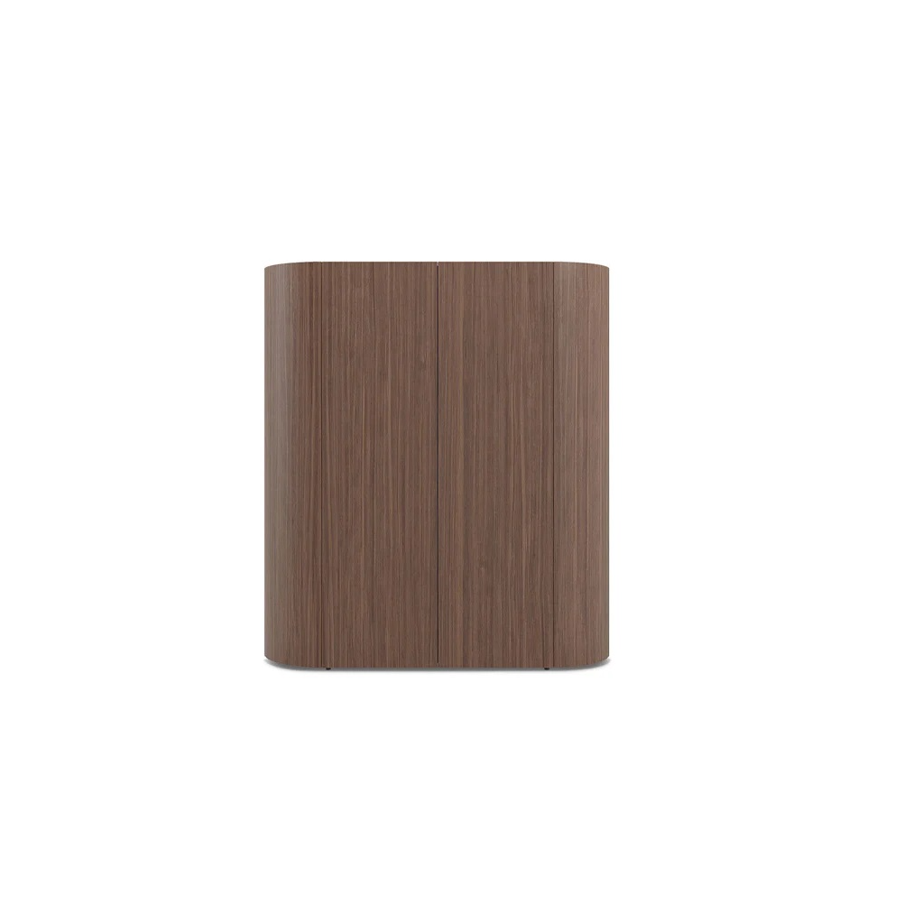 Dedalo Bar Cabinet in Walnut
