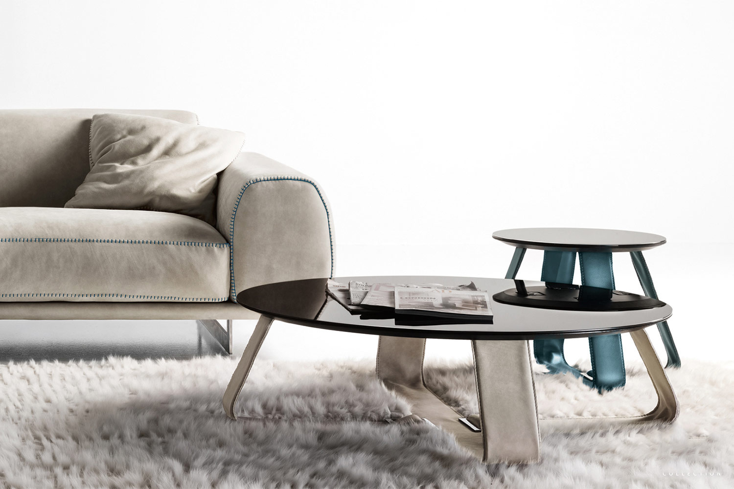 Gamma Arredamenti Belts Coffee Table - Thumbnail 2