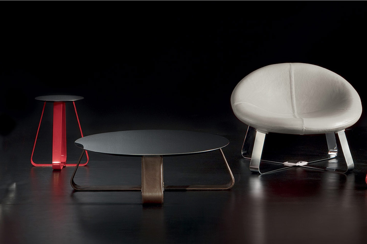 Gamma Arredamenti Belts Coffee Table - Thumbnail 4