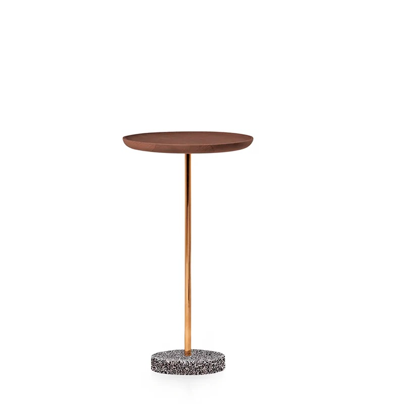 Contralto Walnut Side Table
