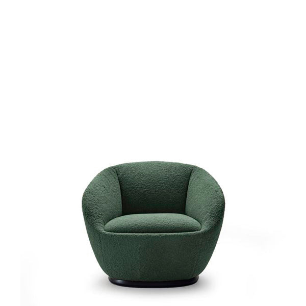Naan Green Acacia Fabric Armchair