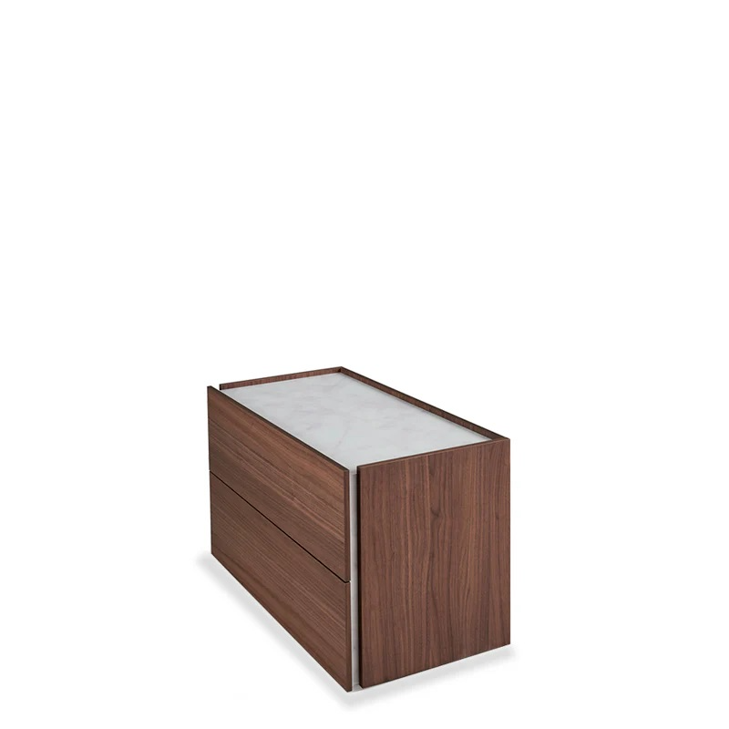Atlante Walnut Nightstand