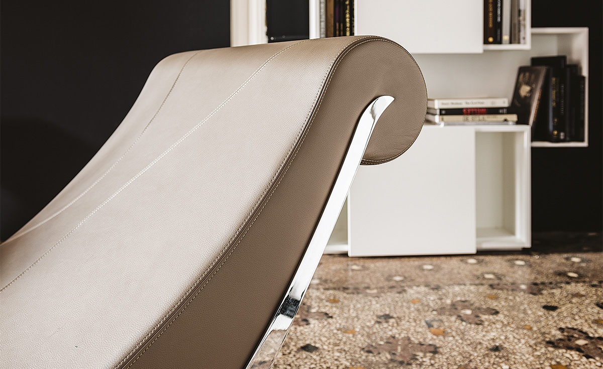 Cattelan Italia Sylvester Chaise Lounge