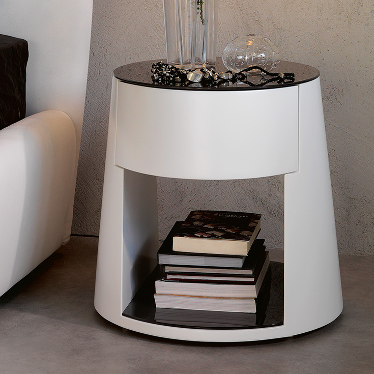 Cattelan Italia Nigel Round Nightstand - Thumbnail 4