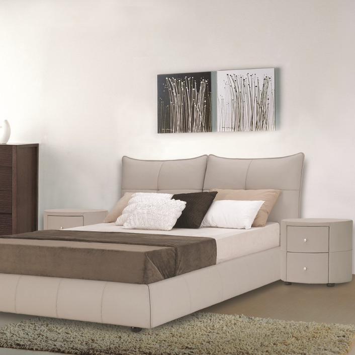 Excite King Leather Bed - Thumbnail 5