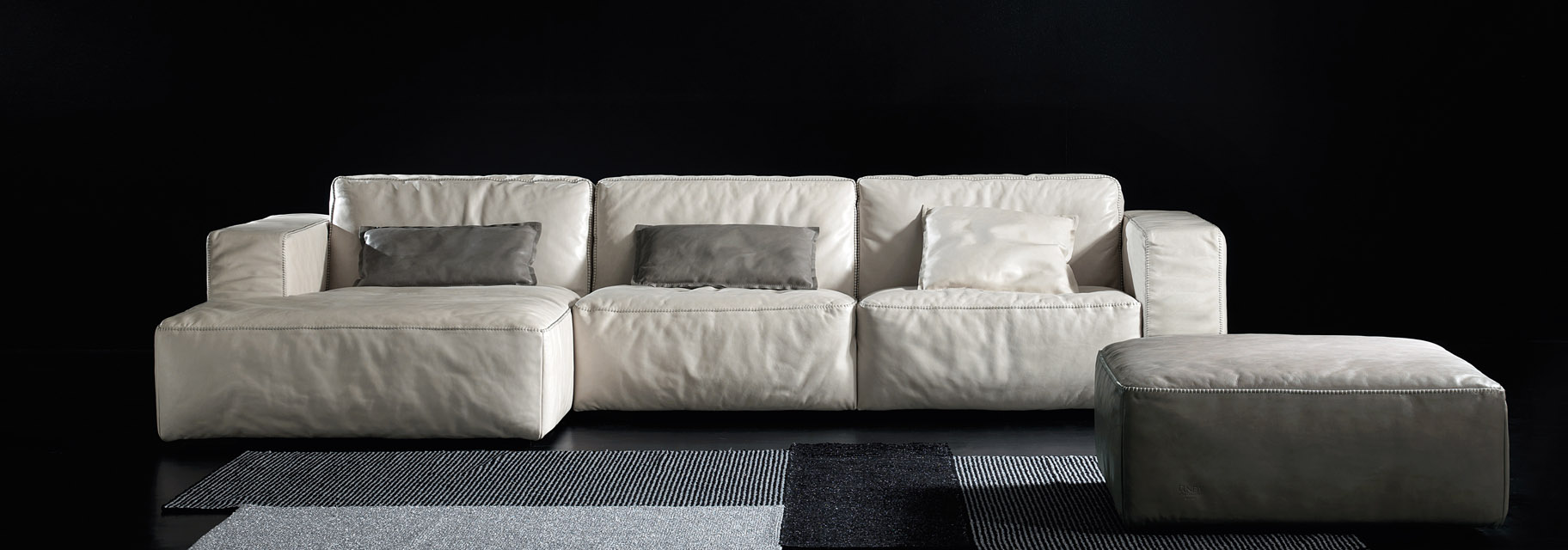 Gamma Arredamenti Oxer Sectional Sofa - Thumbnail 3