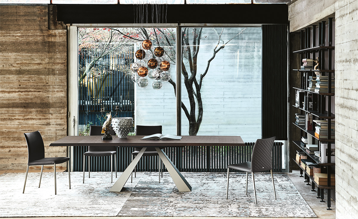 Cattelan Italia Eliot Wood Drive Dining Table - Thumbnail 5