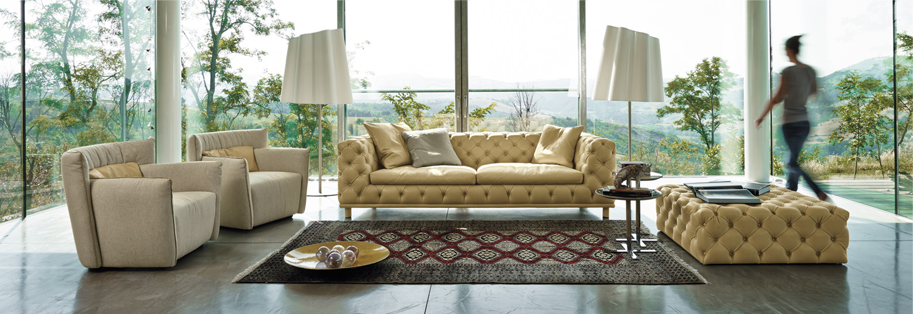 Gamma Arredamenti Aston Sofa - Thumbnail 2