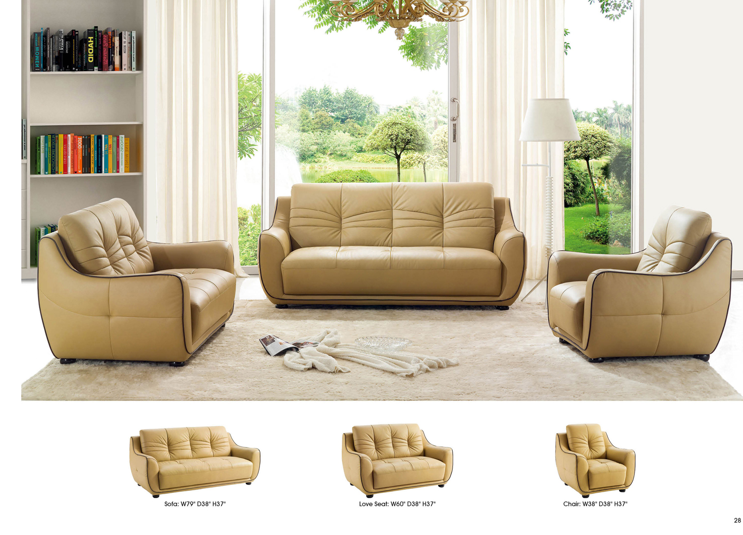 ESF 2088 Sofa - Thumbnail 4