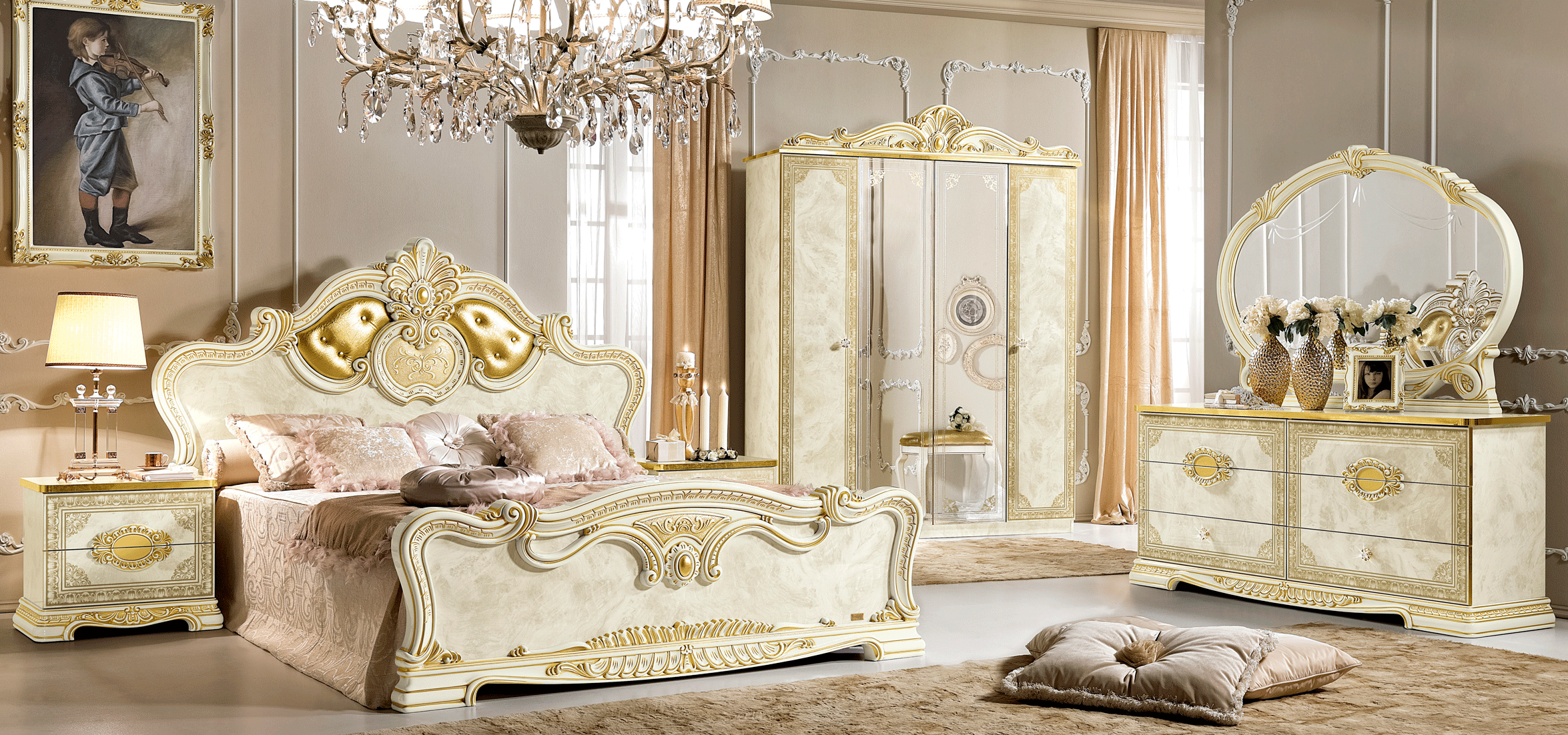 Leonardo Contemporary Italian Bed - Thumbnail 3