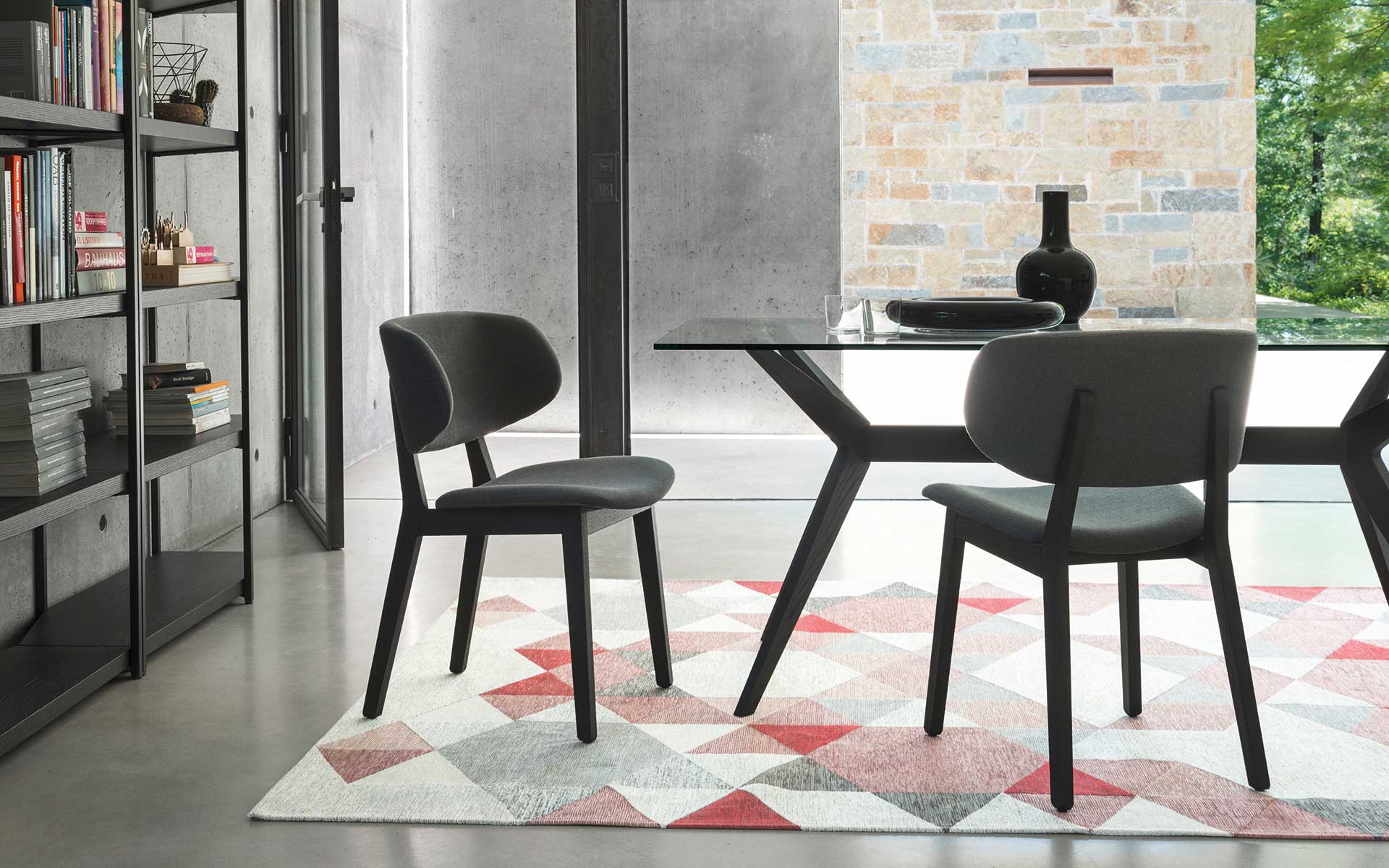 イタリア■Calligaris カリガリス■CLAIRE ダイニングチェア-1 Calligaris（カリガリス）ダイニングチェア「Romy CS1906」革トープ色