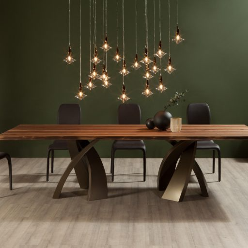 Eliseo Big Wood Dining Table - Thumbnail 5